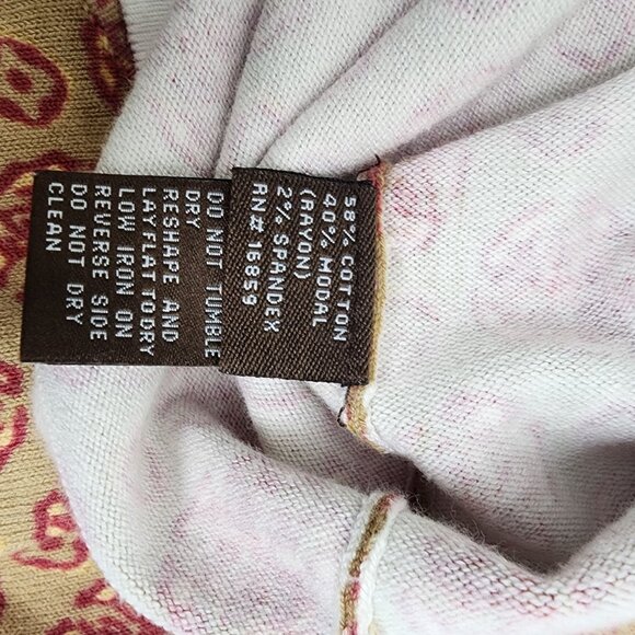 J. McLaughlin Top Sweater Catalina Cloth Printed Pullover Wool Blend‎ Size M - Picture 4 of 6